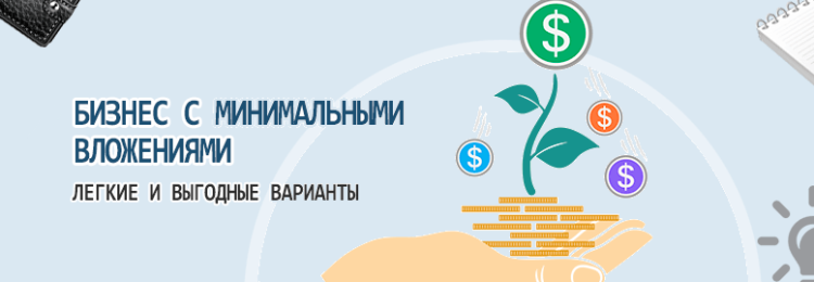 Какой бизнес можно организовать с минимальными вложениями?